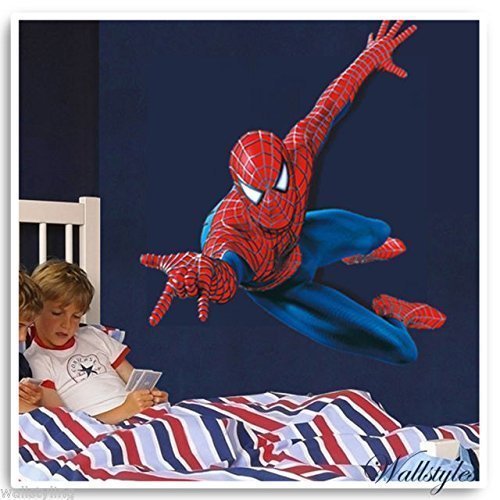 amazon-amazing-spiderman-kids-wall-sticker-vinyl-large-art-decal-perfect-as-a-gift-by-tellmeo