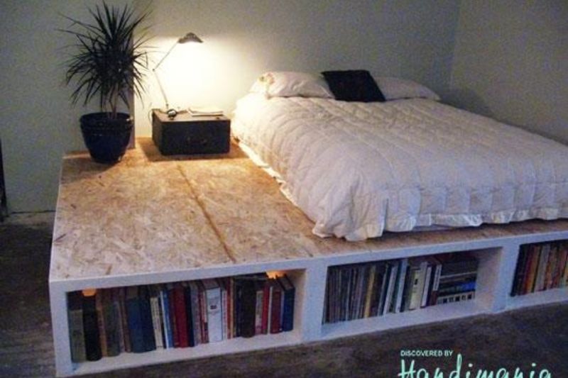 Arredare con i pallet e le cassette di legno architettura e design ... Letto coi bancali