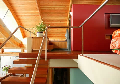 parete red-furnishing-ideas-fennell-residence-1