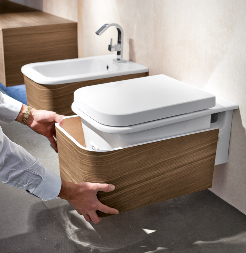 Con poche mosse il bagno si rinnova architettura e design a roma Bagno disegno Moderno