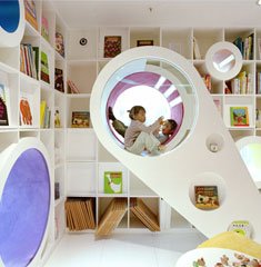 luogo fatato architettura kids-republic è un bookstore a pechino progettato dallo studio sksk