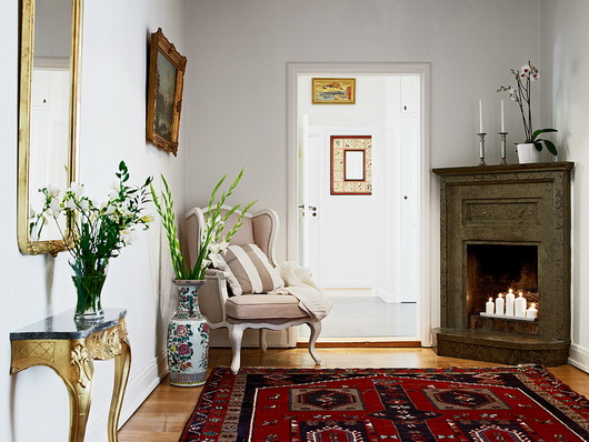 Come arredare soggiorno con camino: come arredare la parete ai ... Ambientazione salotto