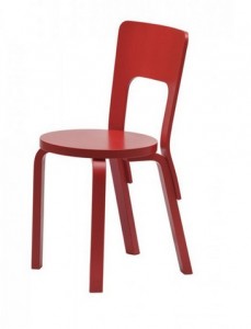 Chair 66 di Aalvar Aalto per Artek
