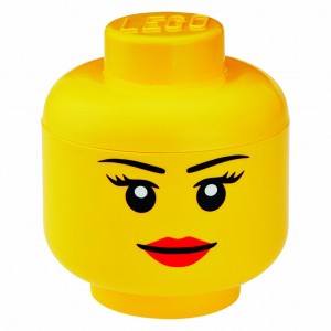 cucina LEGO® Lizenzkollektion, Contenitore multiuso a forma di testa, taglia S