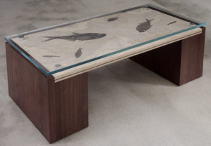 fosJohn Strauss Furniture Design finiture sostenibili realizzate da artigiani amishpiano in calcare di 50 mil