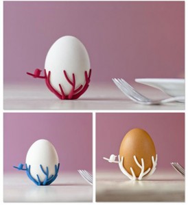 birdsnest-egg-cup by Shapeways