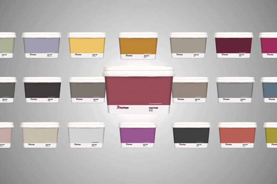 Come dipingere le pareti con la collection pantone by max mayer ... Catalogo colori per pareti interne