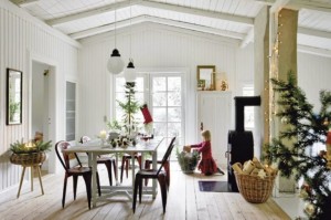 contenitore legna Wonderful-House-In-Scandinavian-Minimalism-With-Vintage-with-white-wall-chandelier-cupboard-door-dining-table-bar-stool-basket-carpet-tree-decor-and-wooden-ceiling