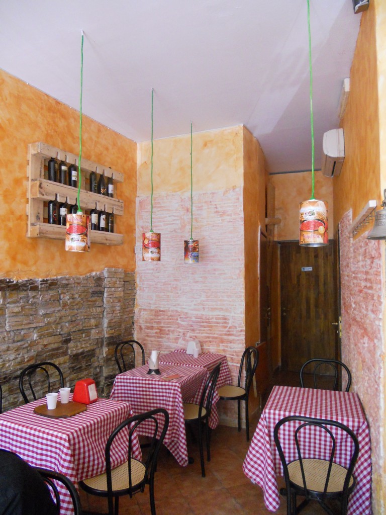 Illuminazione di recupero e piccole modifiche per una pizza al ...