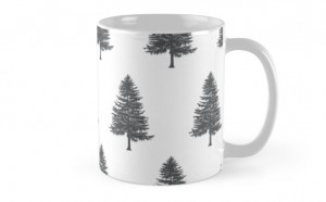 mug pine trees redbubble.com2
