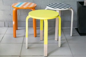 frosta Custom-painted-stools