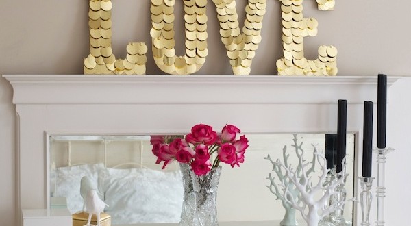 Lettering: design e fai da te per arredare con stile ... Decorazioni camera fai da te