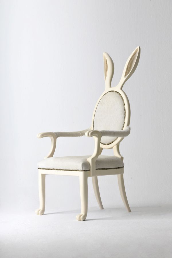 coniglio ogni arredamento che si rispetti ha bisogno di un pezzo eccntrico Hybrid Collection Chair di Merve Kahraman