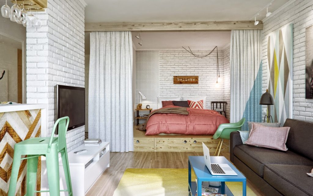 8 modi per usare un paravento o separè architettura e design a roma Pareti divisorie con tende