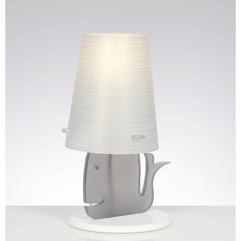 .amazon by EMPORIUM CL329 Balenalamp lampada da tavola grigio opal 95.00