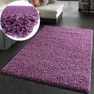 .amazon tappeto shaggy viola può arrivare fino a 300x400 o tonod al diametro di 2mt