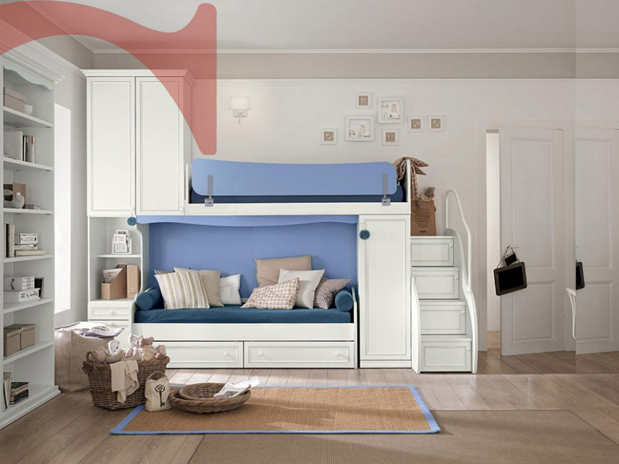 10 soluzioni per una cameretta doppia architettura e design a roma Camere per bambini design