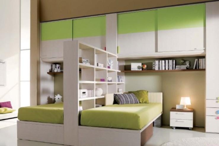 10 soluzioni per una cameretta doppia architettura e design a roma Come decorare una cameretta