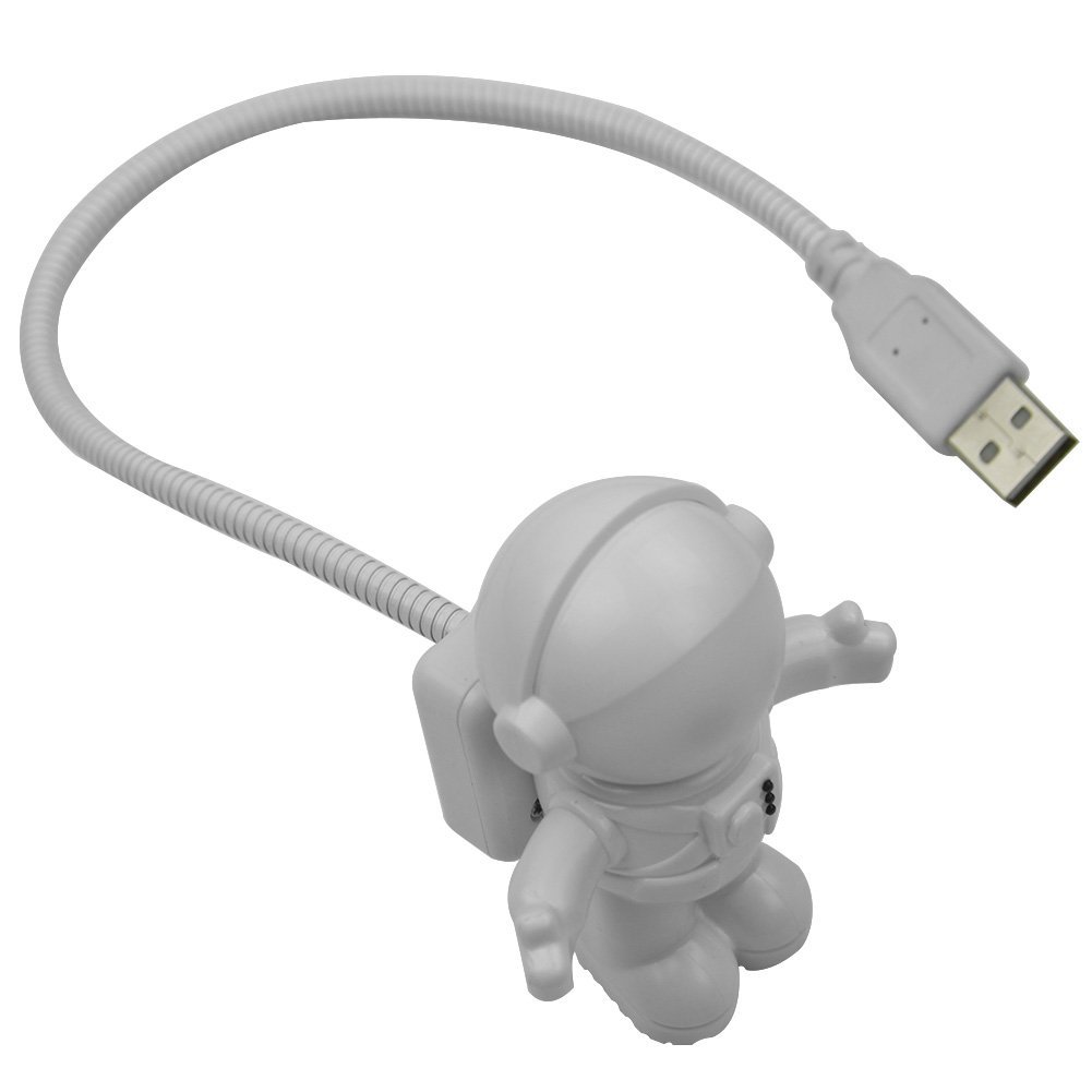 Amazon Fuloon Flessibile Spaceman Astronauta Usb Mini Lampadina