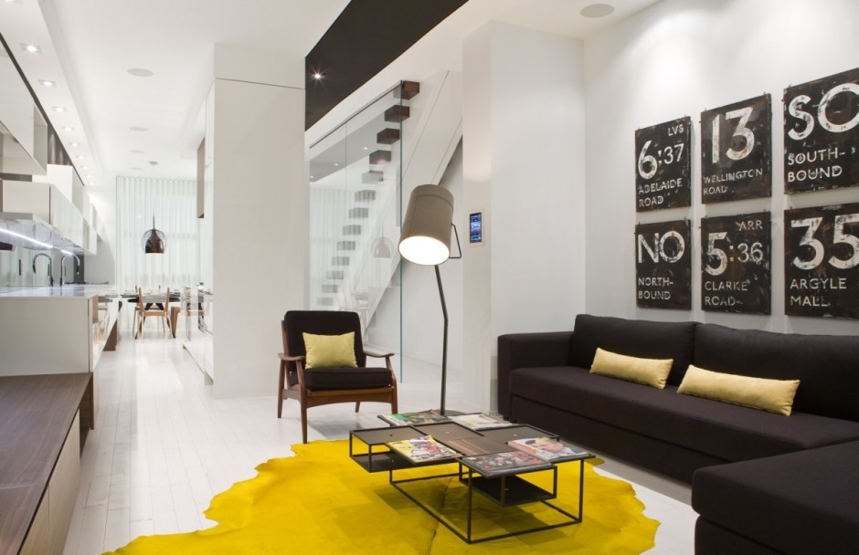 Salotto zona giorno (2) architettura e design a roma Zona giorno design