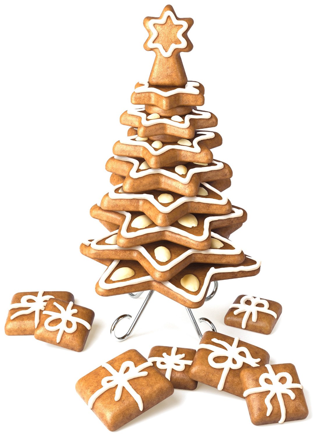 .amazon 9.90 Tescoma Delícia Set stampini per biscotti a forma di alberi di Natale