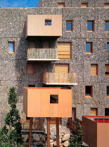 arch Alloggi popolari a Montpellier di Edouard Francois & Associès.