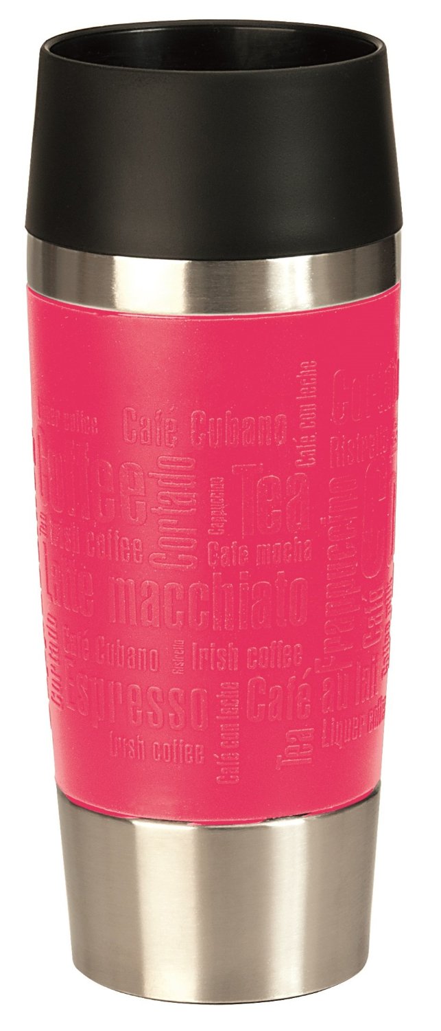 cilio VIAGGIO Tazza termica, 300 ml, blu, tazza To Go con chiusura a 360°, sistema a doppia parete, a prova di perdite, ideale per tutte le macchine da caffè automatiche/pad