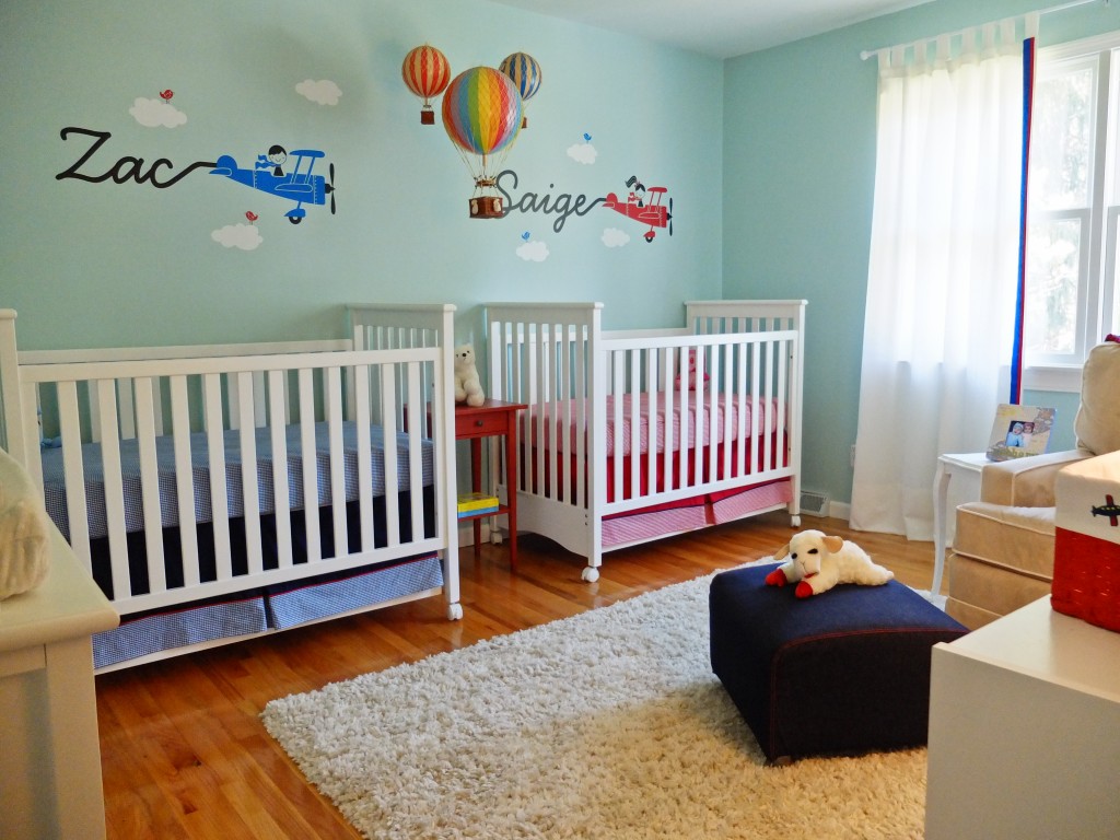 twin babies room decorating ideas