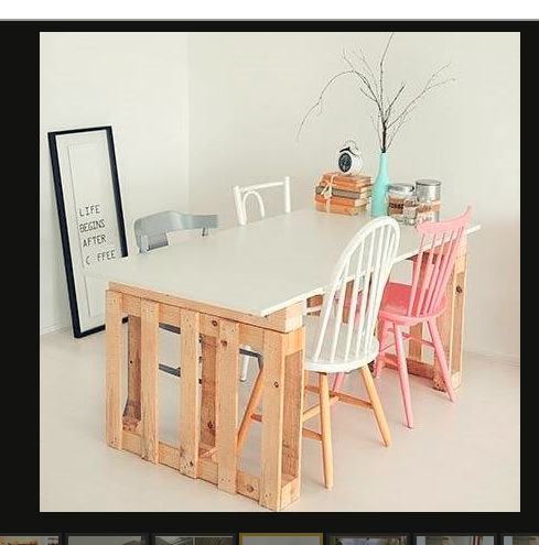 pallet tavolo