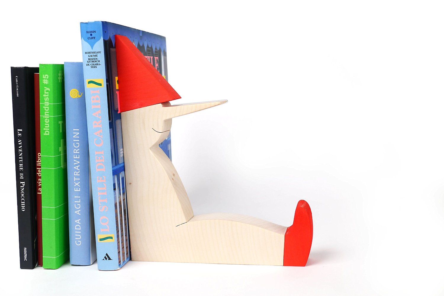 .amazon by Legnomagia – made in Italy PINOCCHIO fermalibro 28.00€