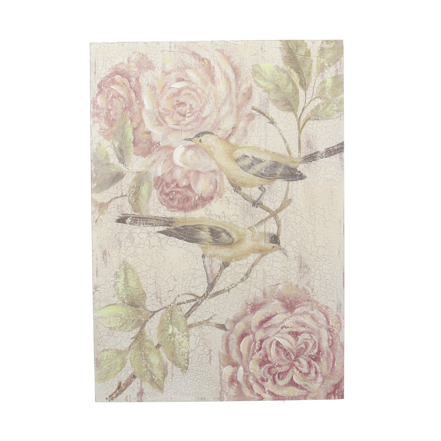 .Quadro in legnocon stampa provenzale o shabby chic; da 35,5X51X3 cm kasanova