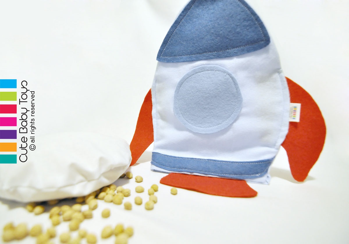 navicella astronauta complementi Cuscino caldo-freddo verso l’infinito con pula di farro cutebabytoys.blogspot