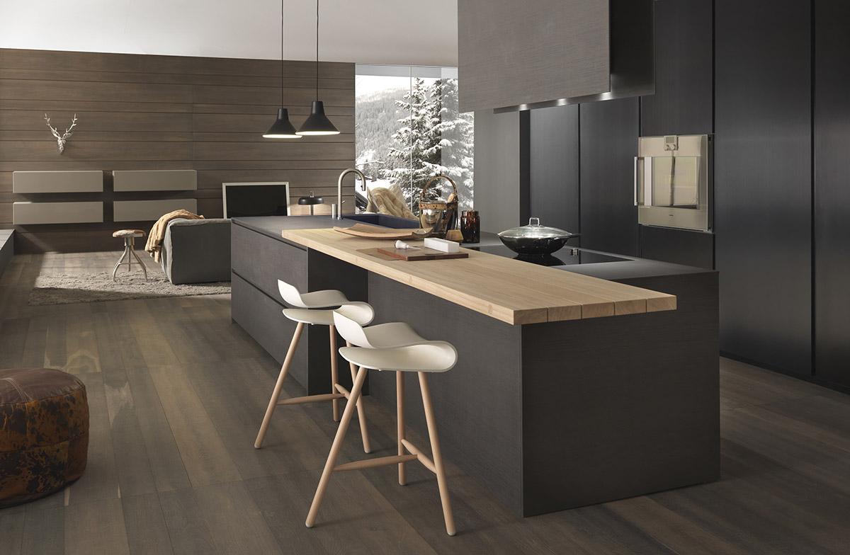 grigio antracite cucina modulnova