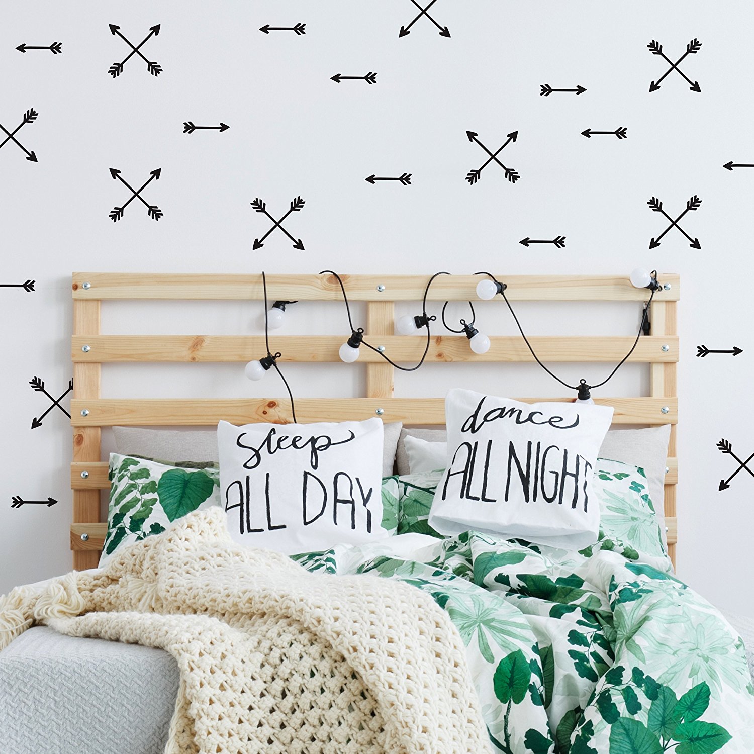 .amazon Peel and Stick Wall Decals Individual Black Arrow Decals Let