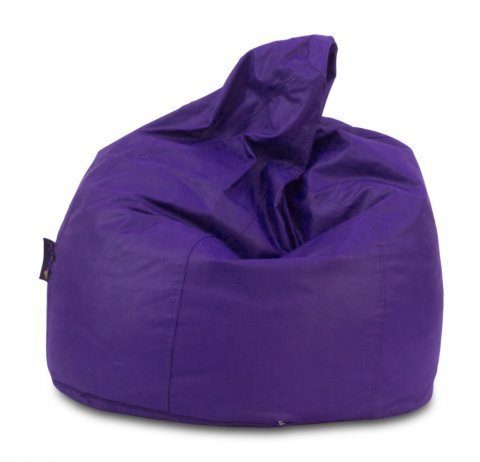 KAWIN Poltrona Pouf A Pera In Ecopelle Lavabile – Rosa, 85x98 Cm, Imbottitura In Polistirolo