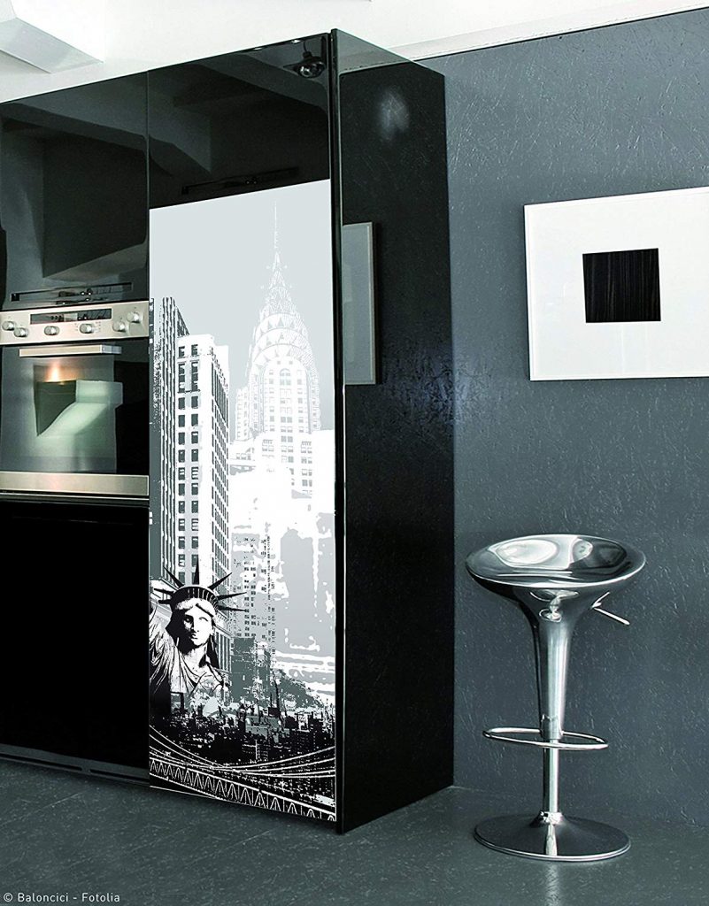 Pellicola adesiva effetto metallo marrone spazzolato pellicola decorativa per mobili 60x500 cmi PVC pellicola decorativa da cucina per frigorifero cucina parete posteriore 