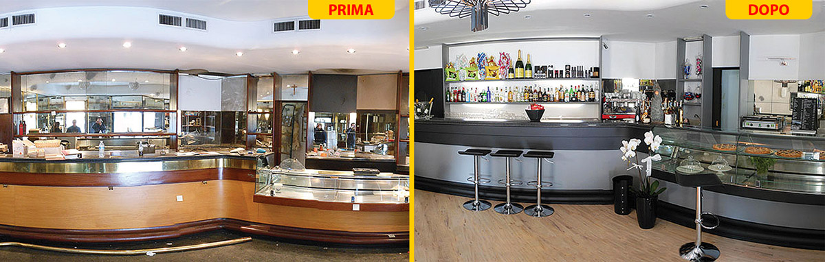 negozion RIQUALIFICAZIONE-BANCONE-BAR-DOPO decoroearredo.com