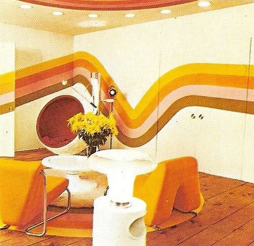 Raimbow mania - image vintage-home-planning-and-design_73_supergraphics_orange on http://www.designedoo.it