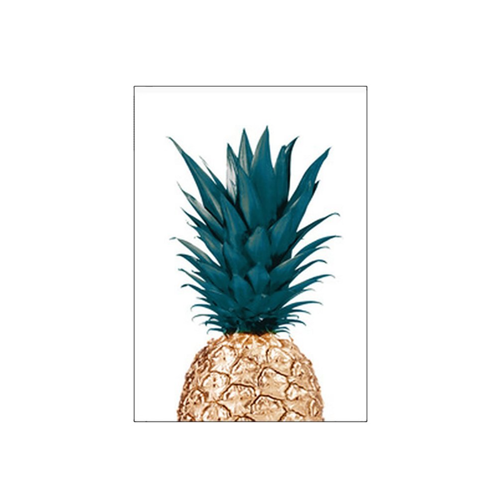 Arredare con le ananas, saluto all’estate. - image amazon-dragonaur-quadro-da-parete-in-stile-nordico-con-immagine-di-pianta-di-ananas-decorazione-per-casa-1-40cm-x-50cm on http://www.designedoo.it