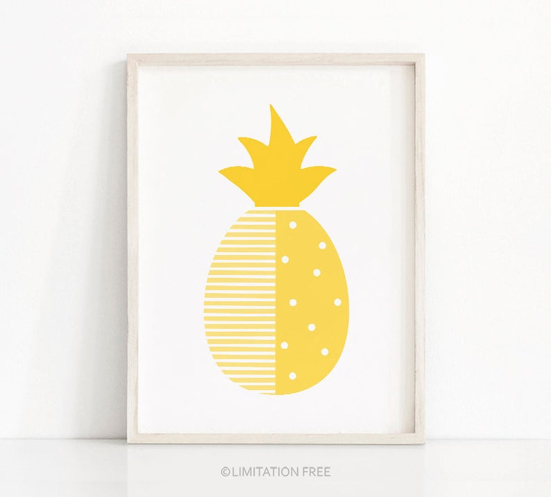 Arredare con le ananas, saluto all’estate. - image su-etsy on http://www.designedoo.it