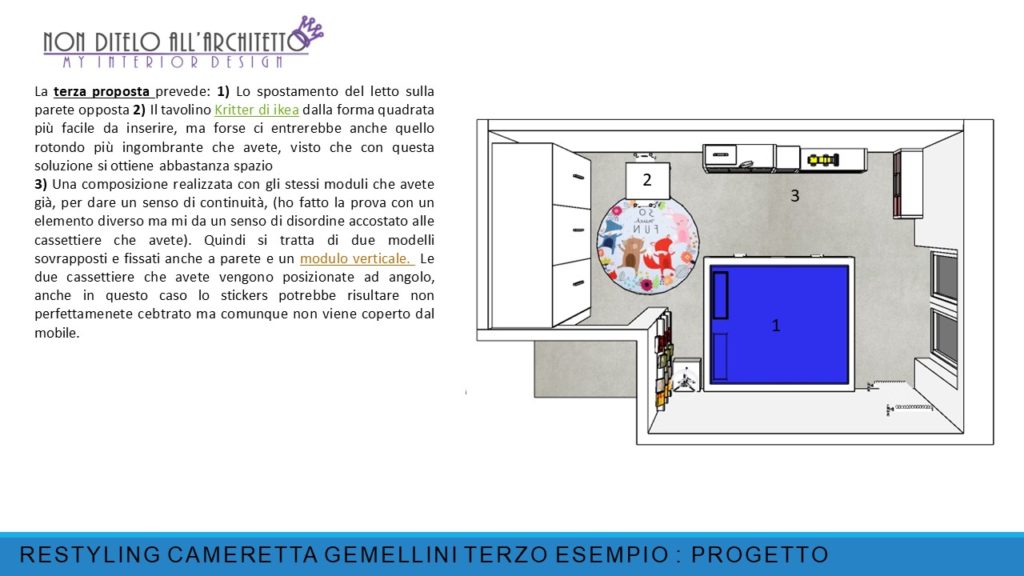 Organizzare la camera dei bambini - image cameretta-gemelli-4-1024x576 on http://www.designedoo.it