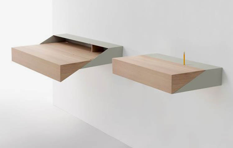 Arredi salvaspazio - image scrivania-mensola-Deskbox-by-Arco on http://www.designedoo.it