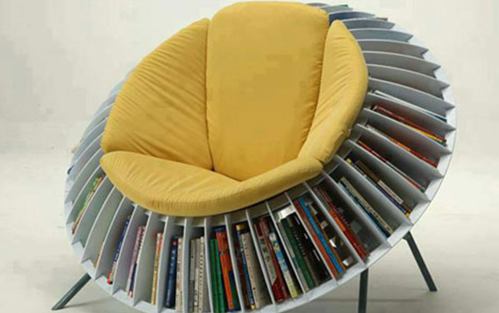 Arredi salvaspazio - image sedia-The-Sunflower-Chair on http://www.designedoo.it