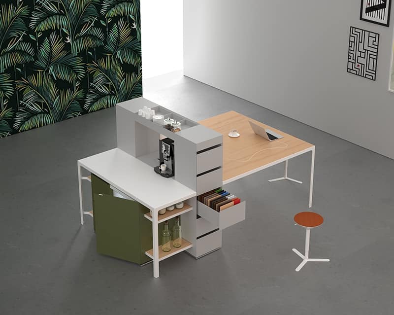 Arredi salvaspazio - image tavolo-multifunzione-isola-shop-di-estel-Group-srl-collezione-smart-office on http://www.designedoo.it
