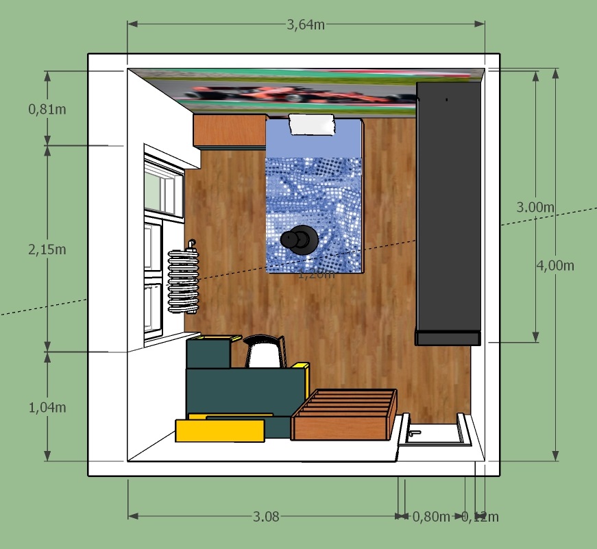 Come arredare il proprio appartamento con un budget ridotto e tanta creatività - image fine-pianta-misure on http://www.designedoo.it