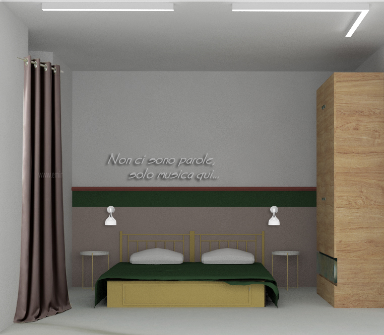Progetto completo per una guesthouse di lusso - image 4colori on http://www.designedoo.it