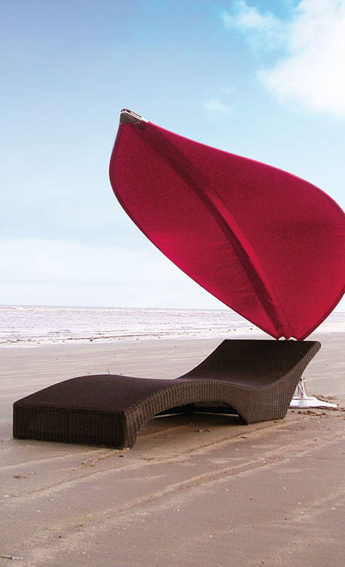 Attrezzatura da spiaggia di design - image ombrellone-di-Umbrosa-pensile-Rimbou-Lotus-individuale on http://www.designedoo.it