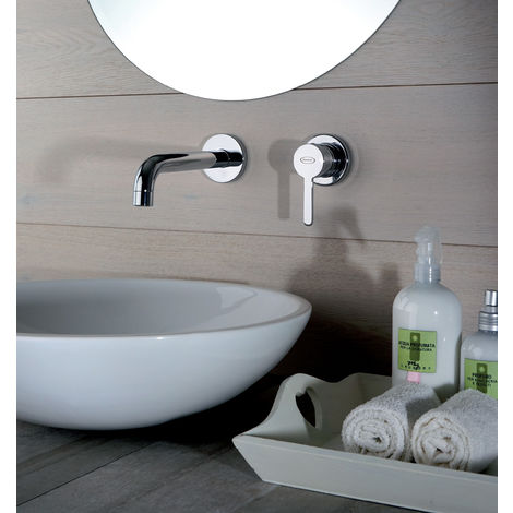 Tre tendenze per i rubinetti per il lavabo. - image miscelatore-lavabo-incasso-a-parete-jacuzzi-sunset-0su00497ja00-140mm-P-264916-11031465_2 on http://www.designedoo.it