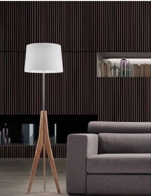 La lampada da terra: funzionale e decorativa - image lamp-tre-piede on http://www.designedoo.it