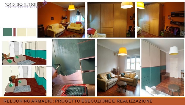 Idee per arredare casa spendendo poco - image armadio-gabriella-mamma-adriana on http://www.designedoo.it
